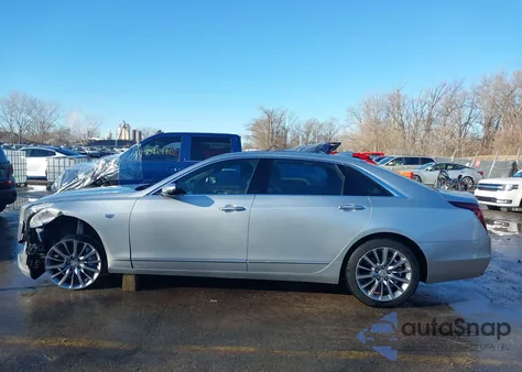 2018 Cadillac Ct6 Luxury z USA, uszkodzony, nr VIN 1G6KD5RS4JU148518